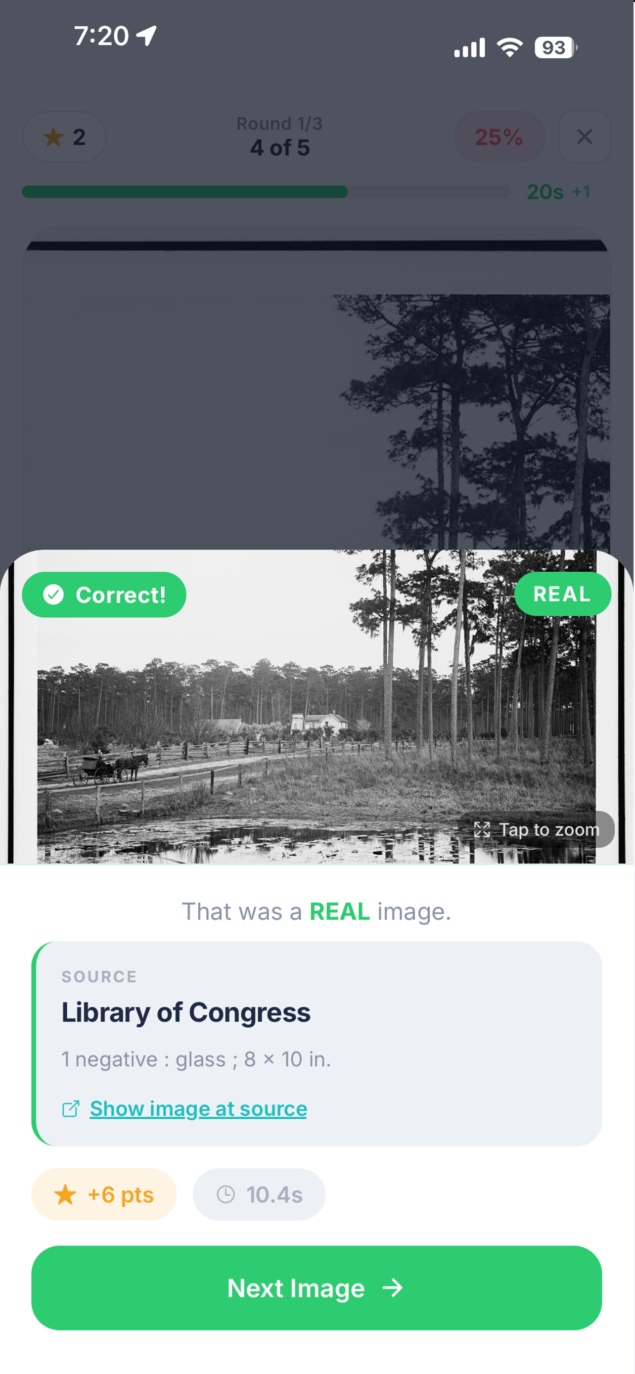 Correct Swipe